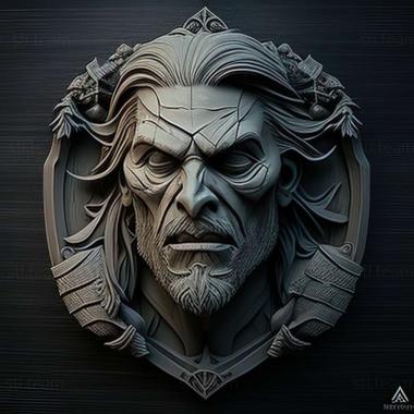 3D модель Middle earth Shadow of Mordor   Lord of the Hunt gameRE (STL)